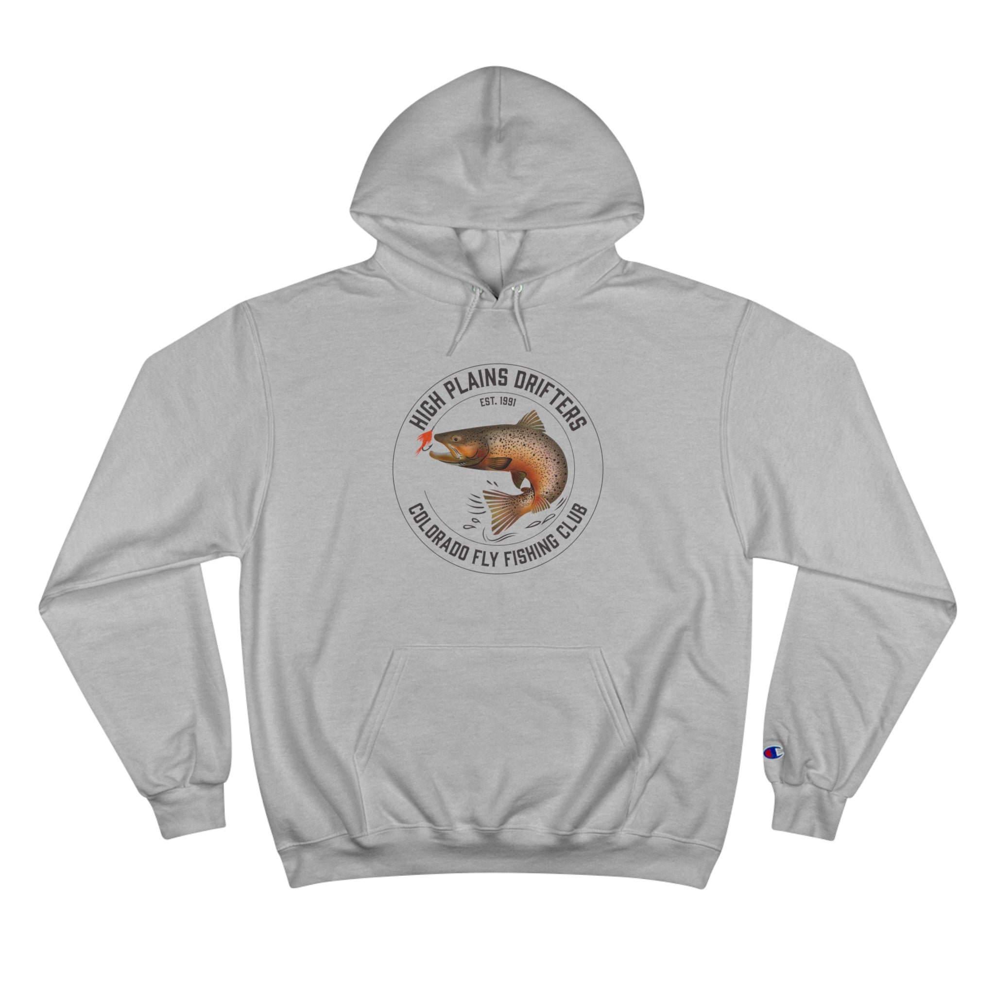 HPD Hoodie with pocket - 3 Colors - Free Shipping! – High Plains Drifters Fly  Fishing Club
