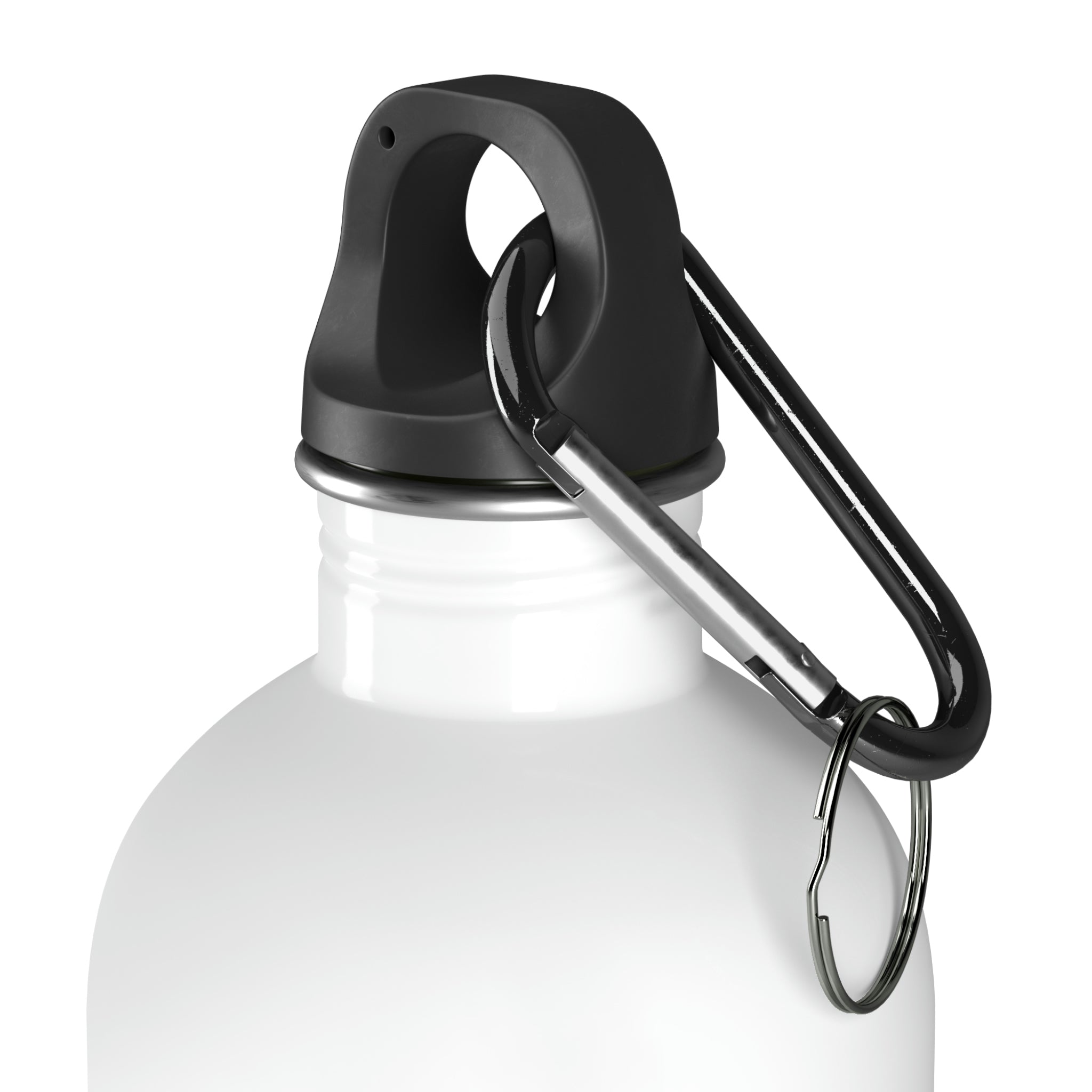 HPD Logo - 14oz -Stainless Steel Water Bottle - White